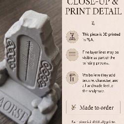 Personalised Irish Ogham Standing Stone  Custom Celtic Name Gift