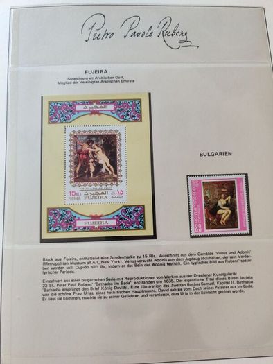 Paul Rubens 55 Pages Stamps Album World Collection
