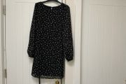 Black pattern Dress size 10