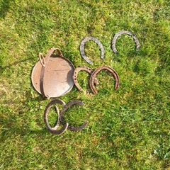 Cast Iron - Horse Shoes etc.