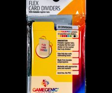 Gamegenic Flex Card Dividers (Pack of 10, New Sealed) Multicolored Deck Box Organisation Trading Cards Pokemon MTG
