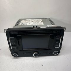 2012 Volkswagen Jetta Radio Stereo Head Unit 3t0035197f Needs Code A2l10b3s