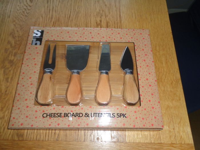 Cheese Board with Utensils for Sale
