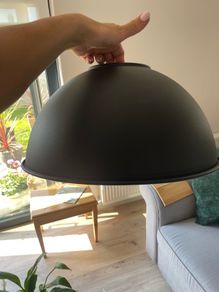 Black Light Shade ceiling