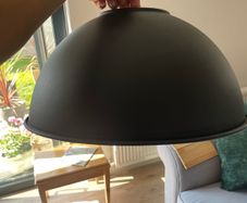 Black Light Shade ceiling