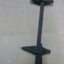 Old wooden user made wheelwright's circular scribe Image 2