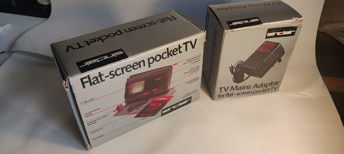 SINCLAIR Mini Portable TV - Vintage