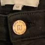 River Island 'Molly' Mid-Rise Skinny Jeans Black Image 7