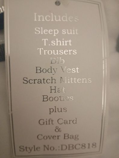 baby 8 PCE set