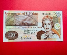 Saint Helena   20 POUNDS   2004  . Pick  13a ( Uncirculated )