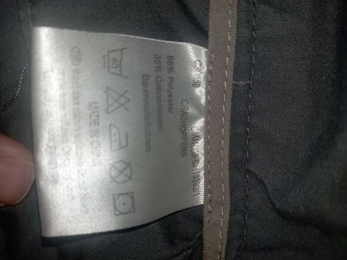 Men's grey Craghoppers Hiking Pants 36 short