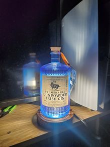 Gunpowder Irish Gin Lamp - Lighting in a bottle