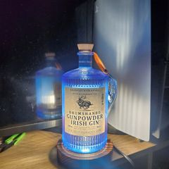 Gunpowder Irish Gin Lamp - Lighting in a bottle