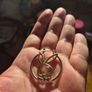 Vintage Playboy Bunny Hoop/Brooch Image 5