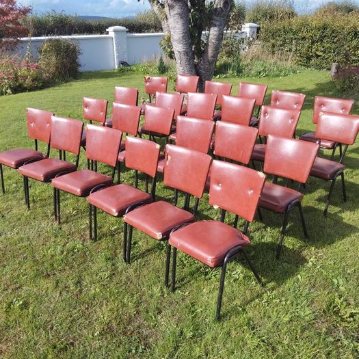 metal framed chairs