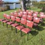 metal framed chairs Image 3