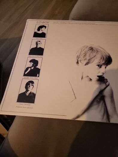 U2 Boy 40th anniversary white vinyl rsd