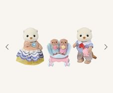 sylvanian families sea ottter family