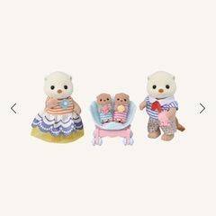 sylvanian families sea ottter family