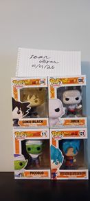 Dragonball Funko pops