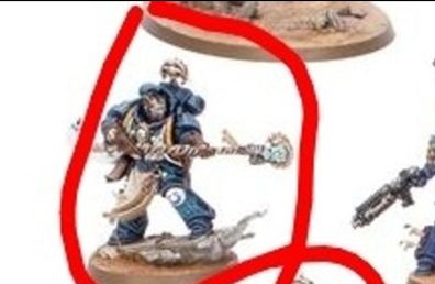 Warhammer 40k Librarian and Vanguard Veterans