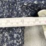 Curated Utility Stockholm Men's XL Navy Blue White Knitted Crew Neck Sweater Image 4