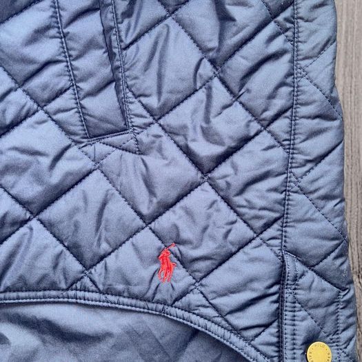 Polo Ralph Lauren  Navy Quilted Barn Jacket S/M
