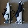 Football Boots Nike Total 90 Laser III Elite White (2009) Size 7.5UK SG Image 2