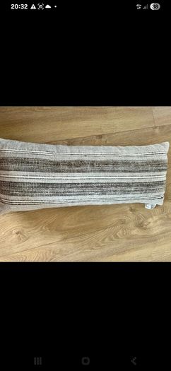 h&m home extra large wool blend lumbar cushion
