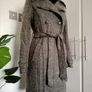 Winter Grey coat wool effect size 12 as Sarah Pacini style Image 7