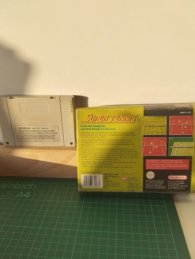 Super Tennis Super Nintendo SNES PAL