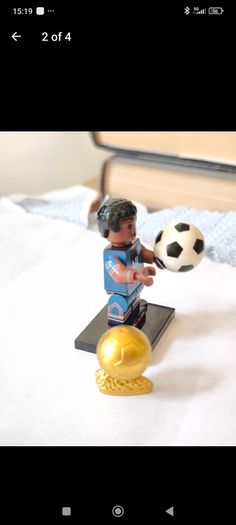 Soccer legend figures