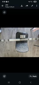 Curtain Pole and Metal Tie Back