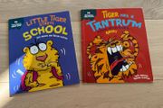 Little Tiger Starts School and Tiger has a tantrum by Sue Graves