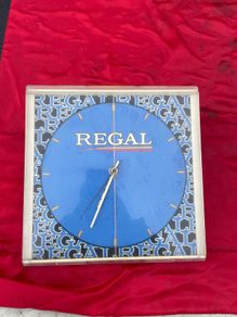 vintage regal cigarette clock