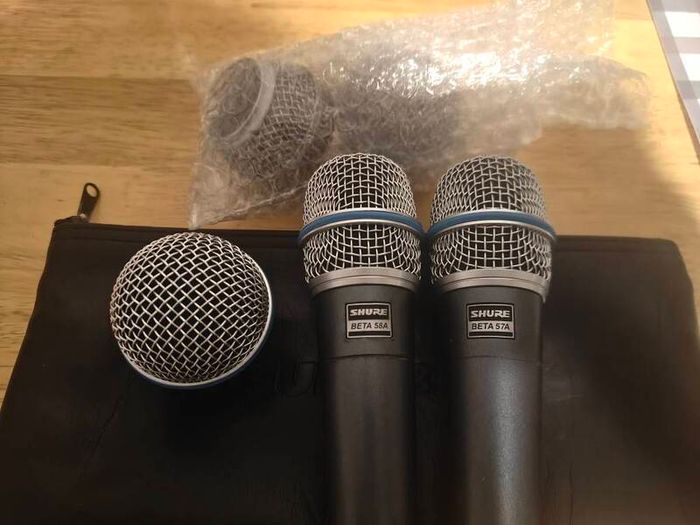 Shure Beta Microphones