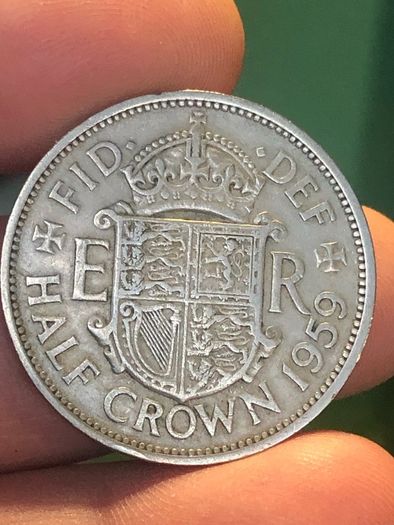 1959 Half Crown UK George VI
