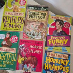 Kids Book Bundle  Horrible Histories Horrible Science  Horrid Henry