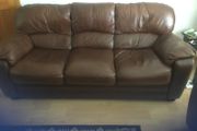 3 seater leather sofa