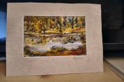 Oil aquarelle