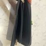 Domani Grained Leather Wallet-Clutch | Forest Green Image 3