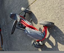 Small gocart and a bike in good condition