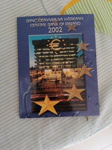 2002 Ireland Euro Coin Set