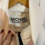 Michael Kors Cream / White Packable Down Jacket - Size Medium / Size 12 excellent condition Image 3