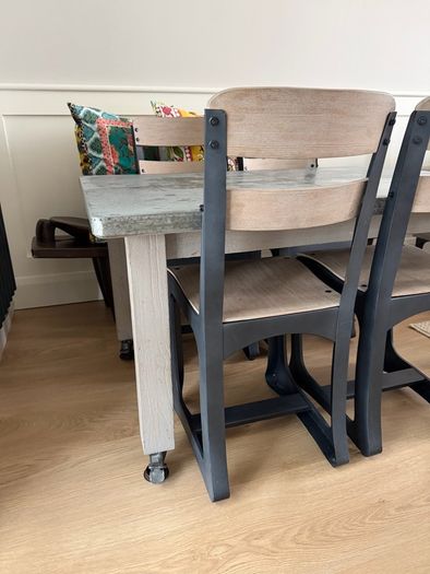 Industrial Style Kids Table & Chairs