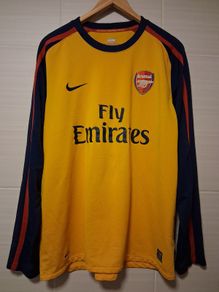 Arsenal Jersey. Official Nike Arsenal Away Jersey. Season 2008/2009. Authentic Original From 2008. Not A Modern Day Remake.