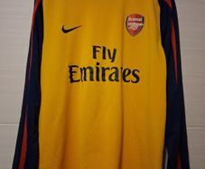 Arsenal Jersey. Official Nike Arsenal Away Jersey. Season 2008/2009. Authentic Original From 2008. Not A Modern Day Remake.