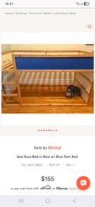 Reversible bed