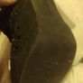 Black suede heels Image 7
