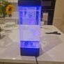 Large Jellyfish Sensory Mood Lamp Colour Changing Image 4